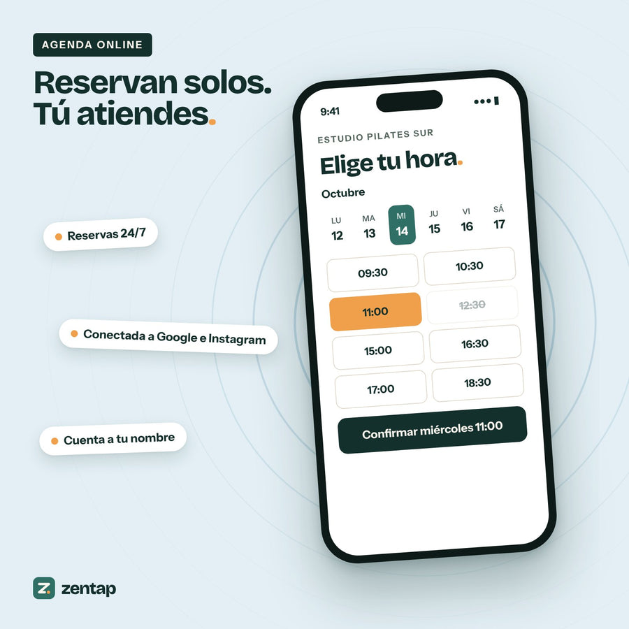 Agenda online para reservar hora