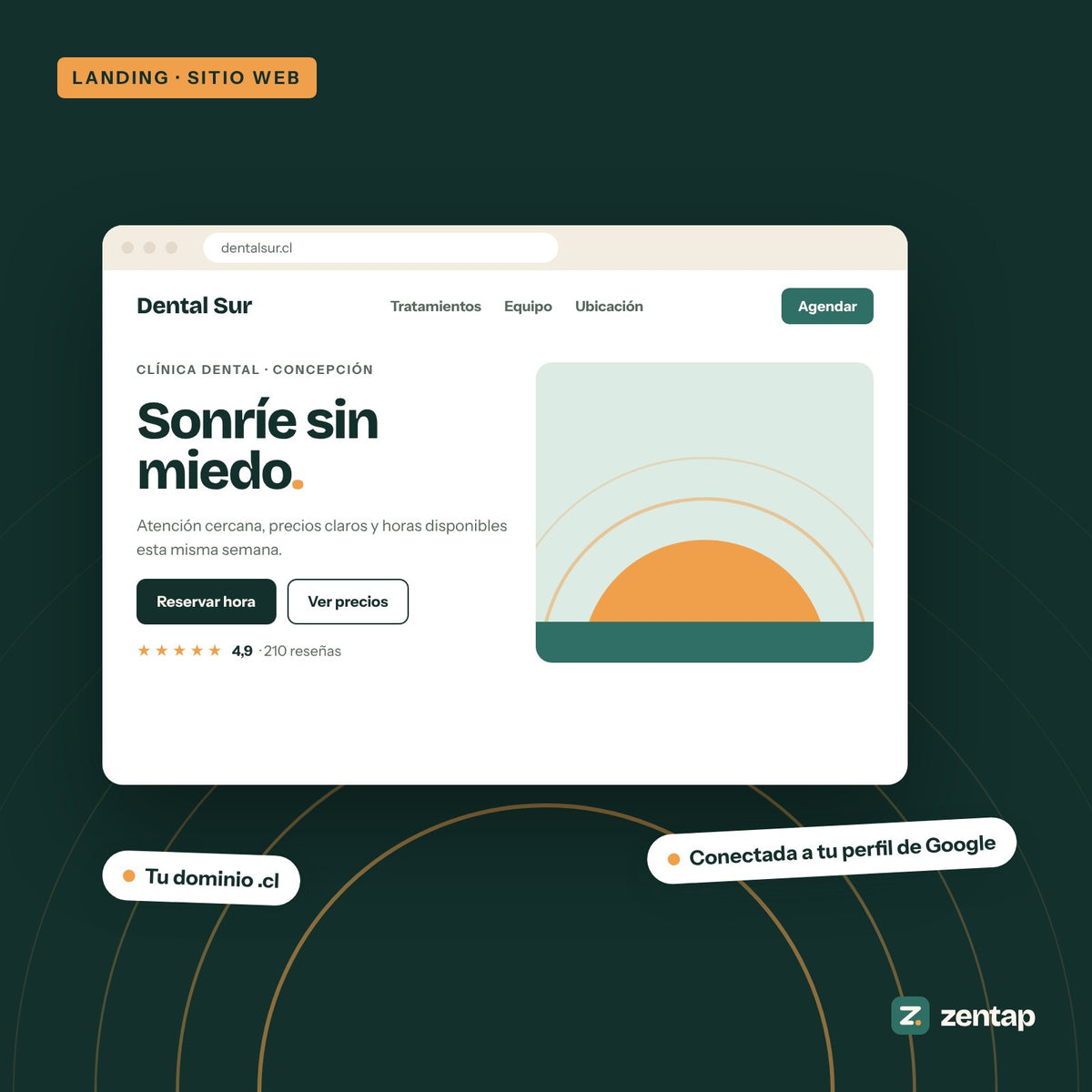 Landing web de una página para tu negocio