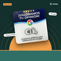 Placa NFC Zentap para reseñas de Google